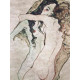 Egon Schiele Lithographie Off-Set-Edition 200 cm 50x70