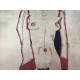 Egon Schiele Litografía edición off set 200 cm 50x70