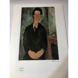 Offset litografii Amedeo Modiglianiego 50x70 cm Archiwum Paryża