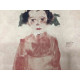 Egon Schiele Litografía edición off set 200 cm 50x70