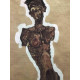 Egon Schiele Litografia offset edícia 200 cm 50x70