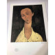 Amedeo Modigliani litografia off-set 50x70 cm Artxiboak Paris