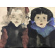 Egon Schiele Lithographie édition hors set 200 cm 50x70