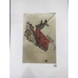 Egon Schiele Lithographie édition hors set 200 cm 50x70