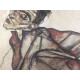 Egon Schiele Litografía offset edición 200 cm 50x70