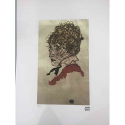 Egon Schiele Off set lithograph edition 200 cm 50x70