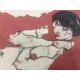 Egon Schiele Litografia off set edizione 200  cm 50x70