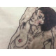 Egon Schiele Litografia w wydaniu offsetowym 200 cm 50x70