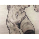 Egon Schiele Litografia w wydaniu offsetowym 200 cm 50x70