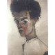 Egon Schiele Litografía offset edición 200 cm 50x70