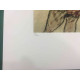 Egon Schiele Lithographie édition hors set 200 cm 50x70