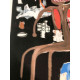 Basquiat Litografia off set cm 50x70 certificata