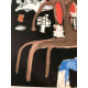 Basquiat Litografia off set cm 50x70 certificata