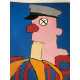Basquiat Off set lithograph cm 50x70 certified