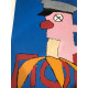 Basquiat Off set lithograph cm 50x70 certified