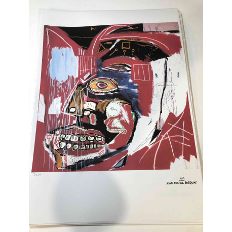 Set de litografía Basquiat 50x70 cm certificado