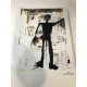 Basquiat Off set lithograph cm 50x70 certified