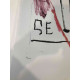 Offset litograficzny Basquiata o wymiarach 50x70 cm, certyfikowany