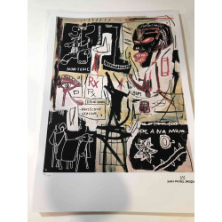 Set de litografía Basquiat 50x70 cm certificado