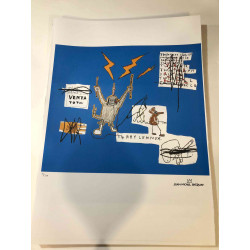 Set de litografía Basquiat 50x70 cm certificado