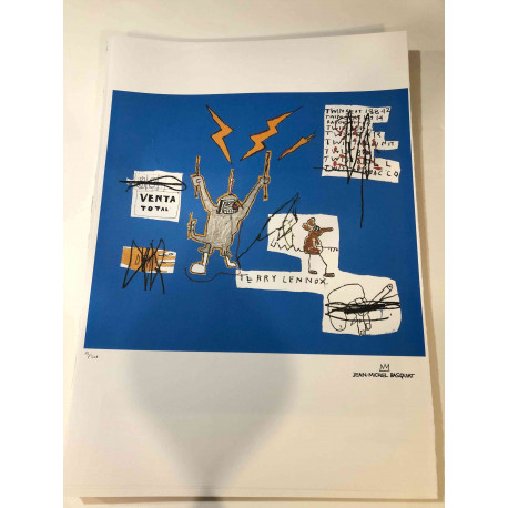 Set de litografía Basquiat 50x70 cm certificado