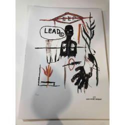Set de litografía Basquiat 50x70 cm certificado