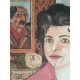Antonio Ligabue litografia off set cm 50x70