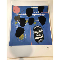 Basquiat Lithographie Offset 50x70 cm zertifiziert