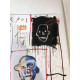 Offset litograficzny Basquiata o wymiarach 50x70 cm, certyfikowany