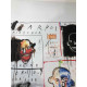 Offset litograficzny Basquiata o wymiarach 50x70 cm, certyfikowany