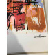 Basquiatova litografická souprava 50x70 cm certifikovaná