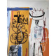 Basquiat Litografia off-set 50x70 cm ziurtatua