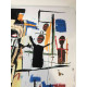 Litografía Basquiat off set 50x70 cm certificada