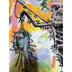 Basquiat Litografia off set cm 50x70 certificata