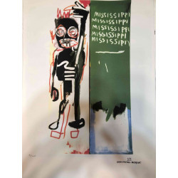 Basquiat Litografia off set 50x70 cm certificat