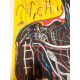 Basquiat Litografia off set cm 50x70 certificata