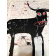Basquiat Off set lithograph cm 50x70 certified
