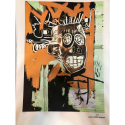 Basquiat Lithographie Offset 50x70 cm zertifiziert