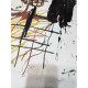Offset litograficzny Basquiata o wymiarach 50x70 cm, certyfikowany
