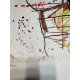 Offset litograficzny Basquiata o wymiarach 50x70 cm, certyfikowany