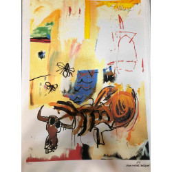 Basquiat Litografia off-set 50x70 cm ziurtatua