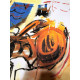 Basquiat Litografia off-set 50x70 cm ziurtatua