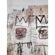 Basquiat Off set lithograph cm 50x70 certified
