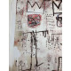 Basquiat Off set lithograph cm 50x70 certified