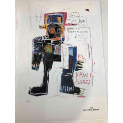 Basquiat Litografia off set 50x70 cm certificat