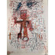 Basquiat Litografia off set cm 50x70 certificata