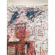 Basquiat Litografia off set cm 50x70 certificata