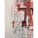 Basquiat Litografia off set cm 50x70 certificata