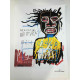 Basquiat Litografia off set 50x70 cm certificat
