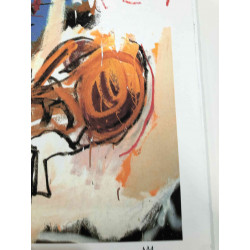 Offset litograficzny Basquiata o wymiarach 50x70 cm, certyfikowany